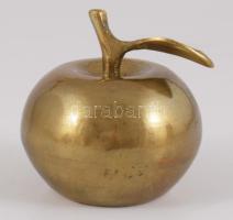 Alma formájú réz csengő, m: 6 cm