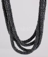 Óriási gyöngyös nyaklánc, h: 275 cm