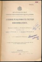 Kadic Ottokár - Kormos István: A hámori Puskaporos és faunája Borsod-megyében. Waclav Capek és Bolka...