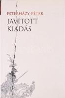Esterházy Péter: Javított kiadás - melléklet a Harmonia caelestishez. Bp., 2002, Magvető. Kiadói kartonált kötés, papír védőborítóval, jó állapotban.