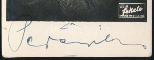 Perényi László (1910-1993) színész saját kézzel aláírt fotólapja