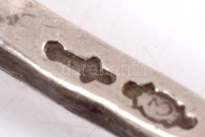 Belga ezüst (Ag) érmés karkötő, jelzett, nettó 77g