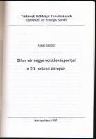 Kókai Sándor: Bihar vármegye vonzásközpontjai a XIX. század közepén. Történeti Földrajzi Tanulmányok...