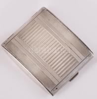 Ezüst (ag) pudrié, jelzett, 4,5x5 cm, bruttó 36g