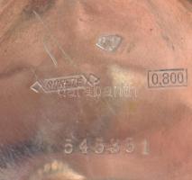 Movado Sureté ezüst (Ag) tokos zsebóra, jelzett, működik, d: 42mm, bruttó 60g