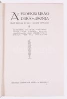 Kabos Ede (szerk.): Az Érdekes Újság Dekameronja. Száz magyar író száz legjobb novellája. Bp., Légrá...