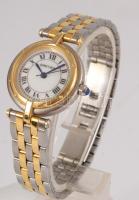 Cartier Paris női karóra, kvarc, fém szíjjal, működik, d: 22 mm