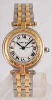 Cartier Paris női karóra, kvarc, fém szíjjal, működik, d: 22 mm
