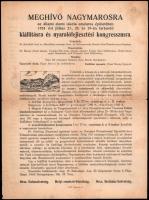 1924 Meghívó Nagymarosra kiállításra és nyalófejlesztési kongresszusra 2 p.