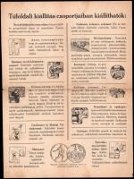 1924 Meghívó Nagymarosra kiállításra és nyalófejlesztési kongresszusra 2 p