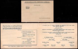 1935-1936 Meghívó az Orvostanhallgatók Segítő és Önképző Egyesületének 75 éves fennállása alkalmából...