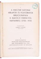 Lukács József: A magyar katonai hírlapok és folyóiratok bibliográfiája II. Rákóczi Ferenctől napjain...