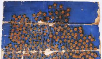 ca 1830-1860 az iglói Szontágh család 2 db történelmi családfája: 1. nagy méretű, vászonra festett c...