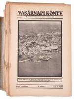 1936-1938 A Vasárnapi Könyv c. hetilap vegyes számai, összesen kb. 60 db