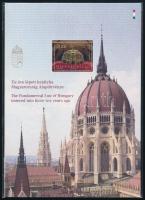 2022 Tíz éve lépett hatályba Magyarország alaptörvénye bélyegszett (30.000)