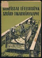 Makszin Mihály: Silozással létesítünk szilárd takarmányalapot. Bp.,(1956),Földmívelésügyi Minisztérium Kísérletügyi és Propaganda Főigazgatóság, (Szikra-ny.), 40 p. Szövegközti fekete-fehér illusztrációkkal. Kiadói illusztrált papírkötés, foltos borítóval, a borítón címkével.