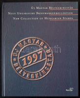 1997 Új magyar bélyegkincstár benne feketenyomat blokk fekete sorszámmal (min 20.000)