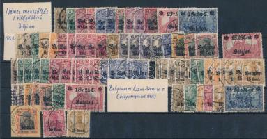 Német I. világháborús megszállás - Belgium és Észak-Franciaország összeállítás stecklapon