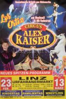 2 db német cirkuszi plakát. Aquatico 40x60 cm + még egy kisebb