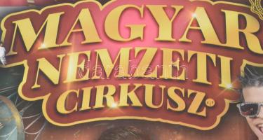 Magyar nemzeti cirkuszi plakát 60x41 cm