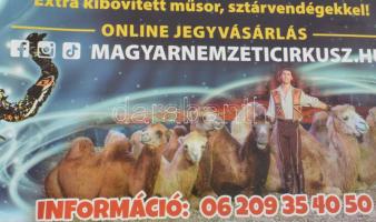 Magyar nemzeti cirkuszi plakát 60x41 cm