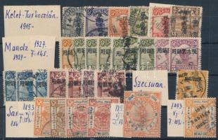 Kína helyi kiadások stecklapon