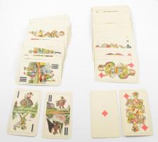 2 pakli tarokk kártya, 2x42 lap, Játékkártyagyár és Nyomda Budapest