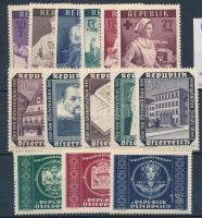 Ausztria 3 klf sor stecklapon