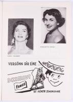 1959 Folies Bergere varieté Paris képes műsorfüzet, r. Michel Gyarmathy akt fotókkal 32 p