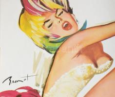 ca 1970 Paris Lido varieté plakát, kétoldalas, hajtva 42x55 cm