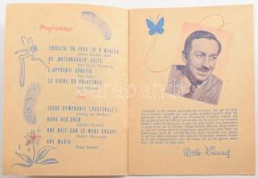 1940 Walt Disney Fantasia c. rajzfilm képes katalógusa. Az első színes Technicolor technikával készü...