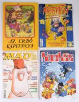 Az erdő kapitánya című mesekönyv, hozzá 3 darab képregény.