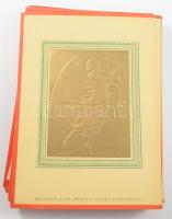 1942 Dr. Mihálkovics Tibor orvos esküvője alkalmából küldött gratuláló táviratok, kb. 60 db