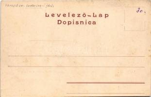 Ludbreg, Grad Strattmann Batyany / Batthyány kastély. S. Weinrebe kiadása / castle (EK)