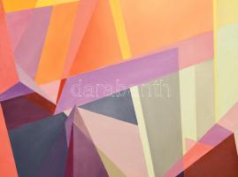 Csóka László (1967-): Rivaldafényben, 2023. Olaj, vászon, jelzett. 120x80 cm. KIZÁRÓLAG SZEMÉLYES ÁT...