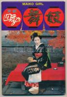 Maiko girl 12 db-os japán képeslap sorozat tokban