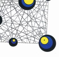 Molnár Attila (1978-): Univerzum, 2015. Computer print, papír, szárazbélyegzővel jelzett. 16x16 cm