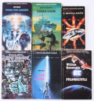Kozmosz Fantasztikus Könyvek sorozat 6 kötete: Közte James Kahn: A jedi visszatér, Douglas Adams: Galaxis utikaluz stopposoknak.