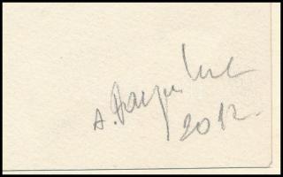 A. Varga Imre (1953-): Szőlőtőke, 2012. Ceruza, papír, jelzett, paszpartuban, 24×16 cm