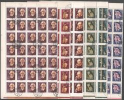 1959 Haydn és Schiller hajtott teljes ívsor lemezhibával (min 20.000)