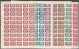 1924 100 db Ikarusz sor hajtott teljes ívekben illetve 50-es ívdarabokban (400.000)