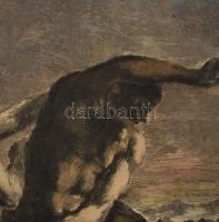 Iványi Grünwald Béla (1867-1940) és Prihoda István (1891-1965): József és Putifárné. Színezett rézka...