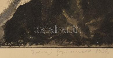 Iványi Grünwald Béla (1867-1940) és Prihoda István (1891-1965): József és Putifárné. Színezett rézka...