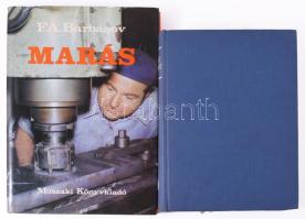 Vegyes könyvtétel, 4 db: F. A: Barbasov: Marás. Hegedűs János: Kerámia és kőburkolatok, Balázs Gyula...