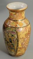 japán váza, kézzel festett, hibátlan 12 cm