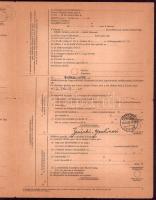 1972 Tudakozvány Japánba küldött légi levélről / Reclamation form for a japanese airmail cover "...