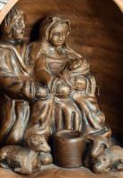 Hoffer Ildikó: Betlehem, mázas kerámia, , jelzés nélkül, hibátlan 21 cm