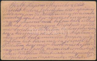 1916 Tábori posta levelezőlap / Field postcard "MOBILES EPIDEMIESPITAL Nr.6." + "FP 2...