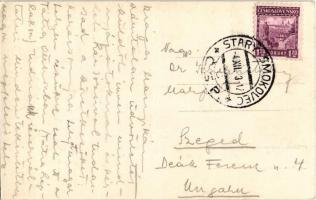 1933 Tátrafüred, Ótátrafüred, Altschmecks, Stary Smokovec (Magas-Tátra, Vysoké Tatry); szálloda téle...