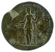 Római Birodalom 121 / Hadrianus / Róma / Sestertius bronz (26,41g) T:F patina
Roman Empire 121 / Ha...